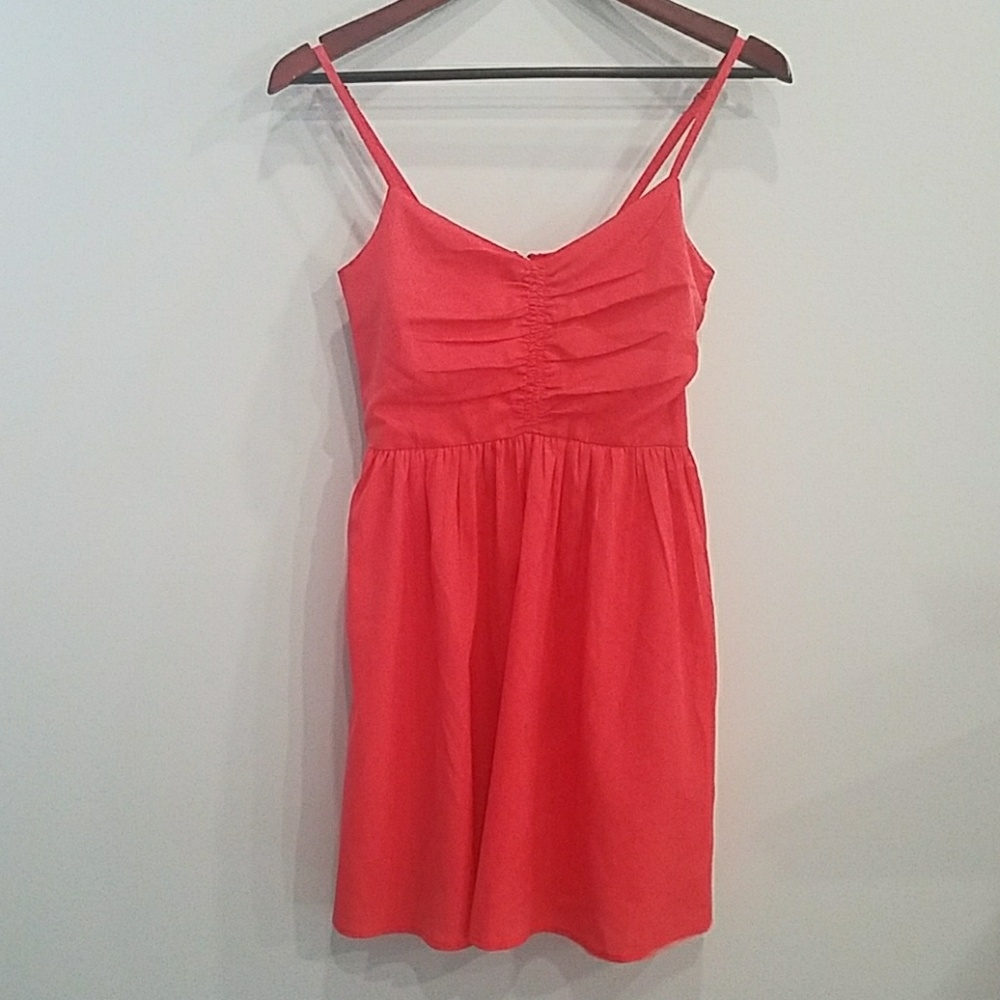 Coral sundress